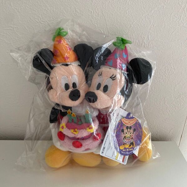 【新品・タグ付き】ディズニー ミッキー ミニー 誕生日ぬいぐるみバッジ 11月18日 ぬいぐるみバッジ TDR ミニー ダッフィー
