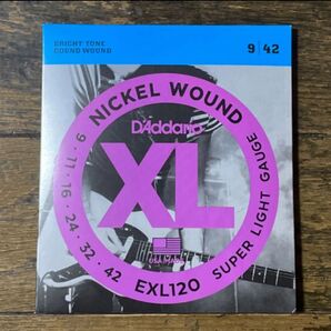 【即購入大歓迎】DADDARIO ダダリオ EXL120 Nickel Round Wound Super Light