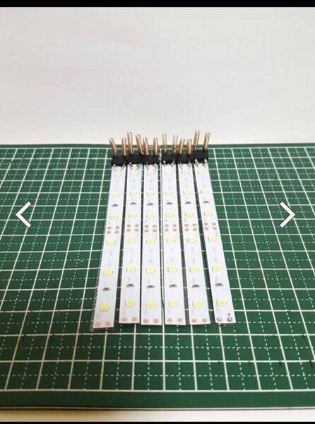 トミックス マイクロエース 室内灯 テープLED 白色6本セット スプリングタイプ