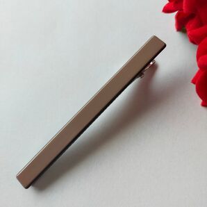 シンプルヘアクリップ ヘアピン アセテート ヘアアクセサリー 8.2cm/0.6cm NO.310