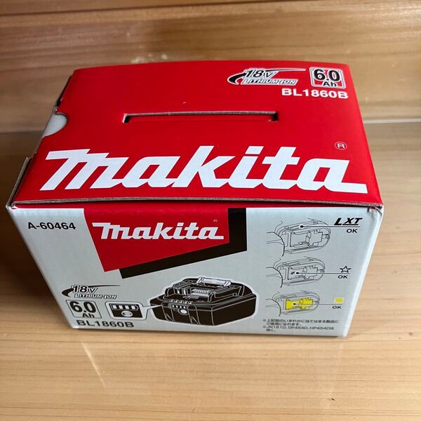 【新品未使用】マキタ 純正リチウムイオンバッテリー 18V 6Ah BL1860B