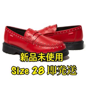 Supreme × Dr.Martens Studded Loafer赤28