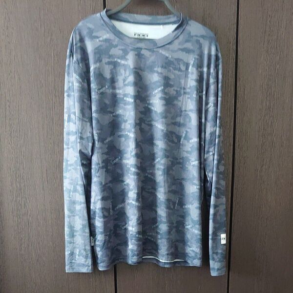 リバレイ RBB COOLリンダロングTシャツ サイズXL ネイビーカモ