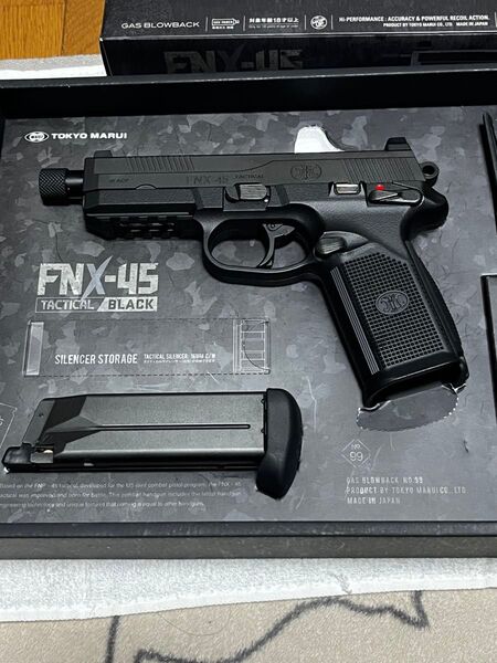 東京マルイ No.99 FNX-45 タクティカル ブラック 18歳以上 ガスブローバック