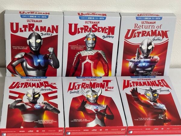 【北米正規品】ウルトラシリーズ 6作品 Blu-ray BOX セット ウルトラマン ブルーレイ