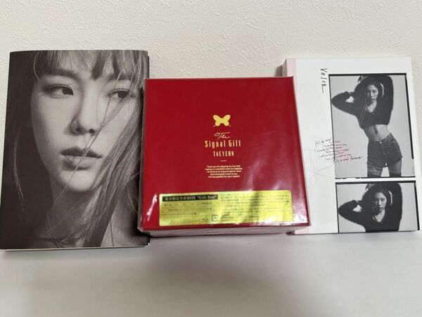 TAEYEON (テヨン) CD DVD Blu-ray セット (Gift、Purpose、Voice)