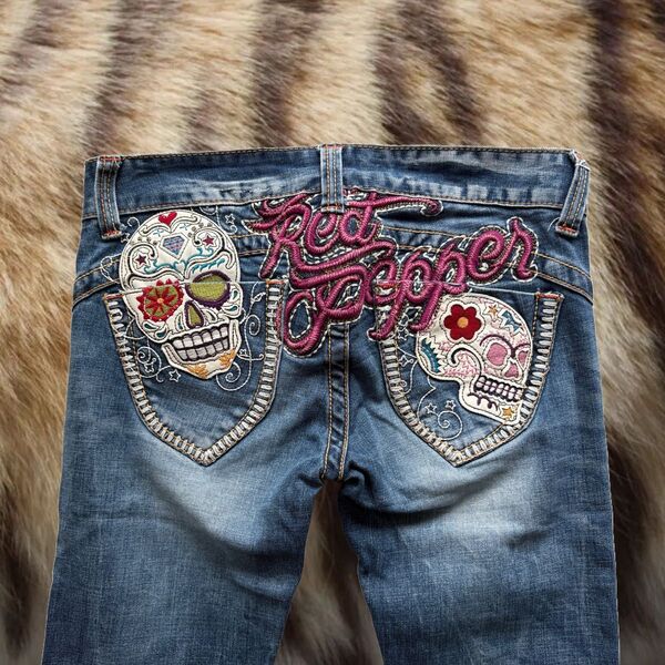 *+*RED PEPPER DENIM - デニムパンツ ジーパン ストレッチ
