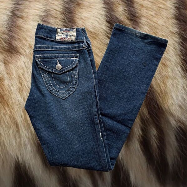 *+*TRUE RELIGIONS DENIMブーツカット, デニムパンツ