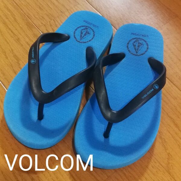 VOLCOM ビーチサンダル キッズ 中古