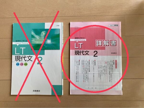 【解答解説書のみ】LT現代文2 高校 国語 教科書 答え