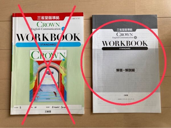【解答のみ】CROWN English Communication Ⅱ WORKBOOK 解答・解説編