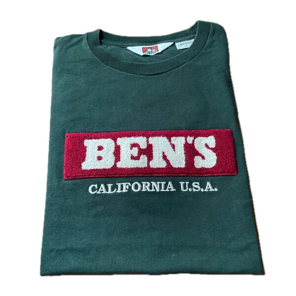 BEN'S Tシャツ Lサイズ 中古 グリーン Tシャツ 古着