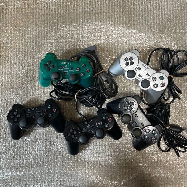 【ジャンク品・まとめ売り】 SONY ソニー PS2 PS3コントローラー 動作未確認品 現状品 おまけあり