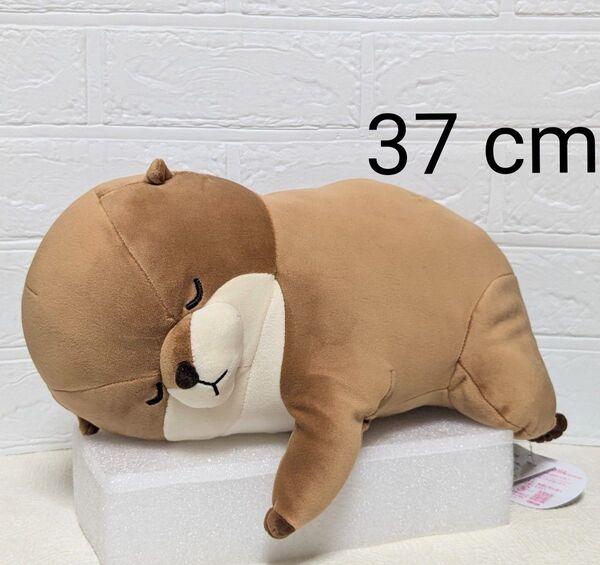 くったり カワウソ もちふわごろりん ぬいぐるみ 37cm