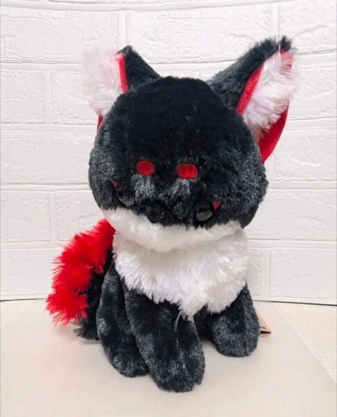 ちょコンと九尾さま狛狐 JB おこげ 28cm 紙タグ付き