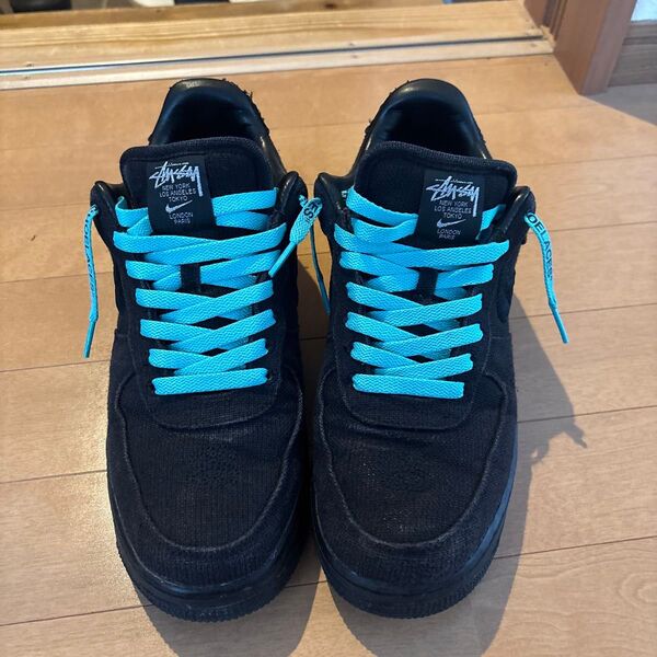 stussy af1 ブラック tiffany風