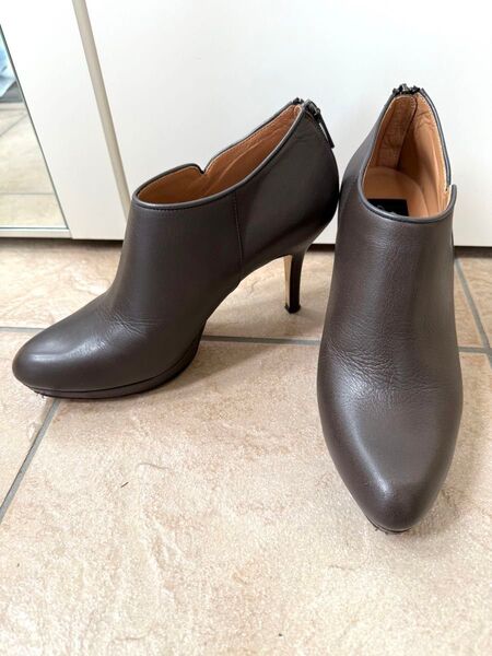 GUILD JACOMO GALLERY 本革 ブーティ ショートブーツ 24.5cm