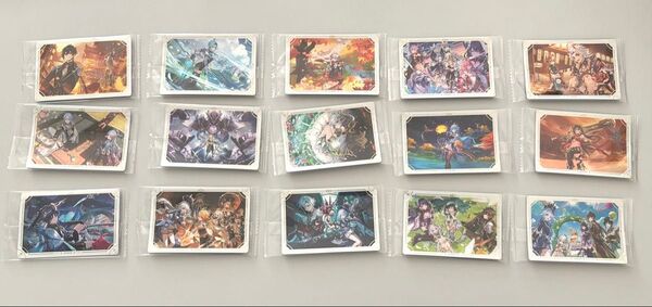 【新品・未開封】原神 シールウエハース2 15種