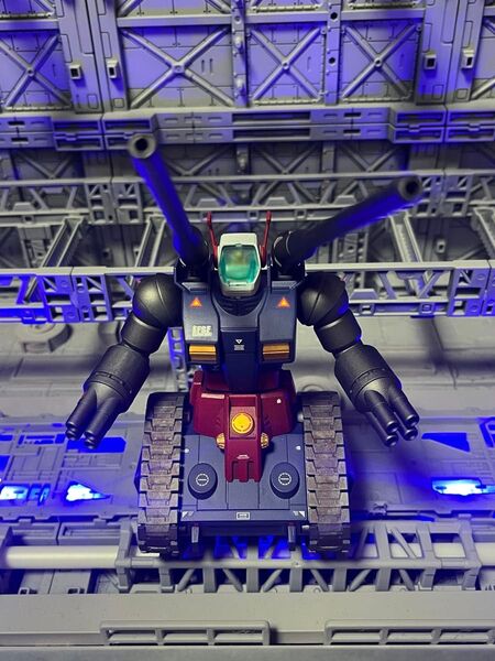 HGUC 機動戦士ガンダム RX-75 ガンタンク 塗装済完成品(ジャンク品扱い)