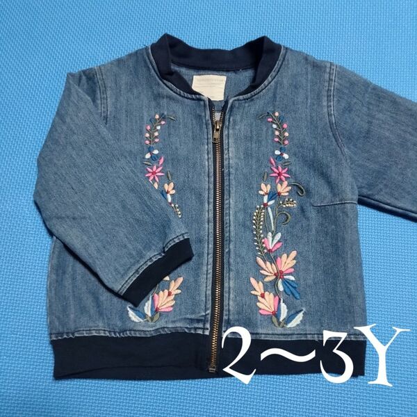 刺繍かわいいGジャン