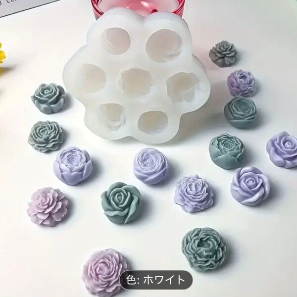 シリコンモールド花