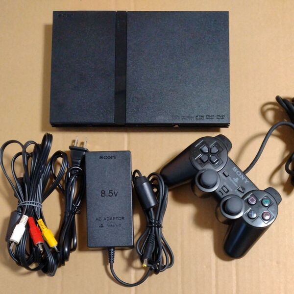 【PS2】 プレイステーション2 本体 SCPH-70000CB (チャコール・ブラック)