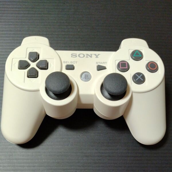 【PS3】 ワイヤレスコントローラー DUALSHOCK3 ホワイト CECH-ZC2J デュアルショック3