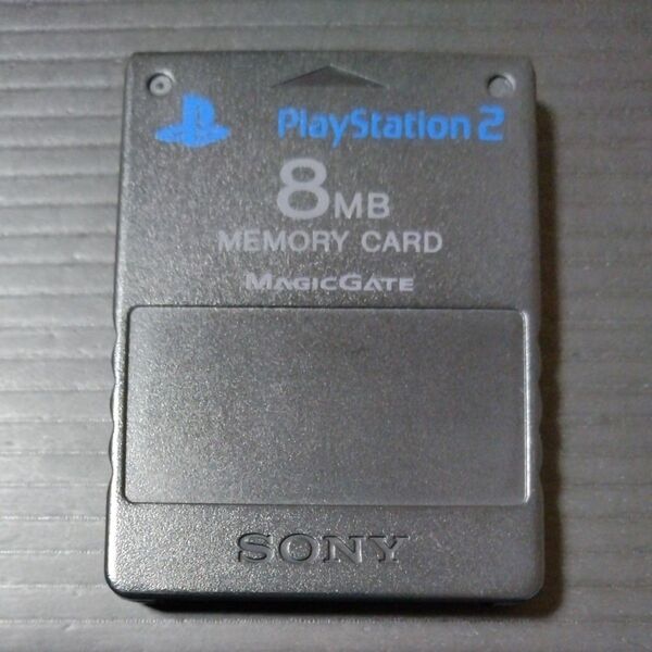 【PS2】 PlayStation2 専用 メモリーカード (8MB) ブラック SCPH-10020