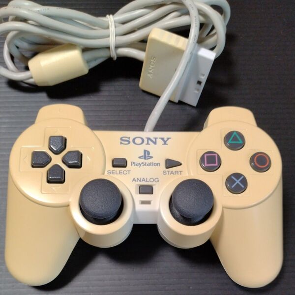 【PS2】 アナログコントローラー DUALSHOCK2 セラミック・ホワイト デュアルショック2 SCPH-10010CW