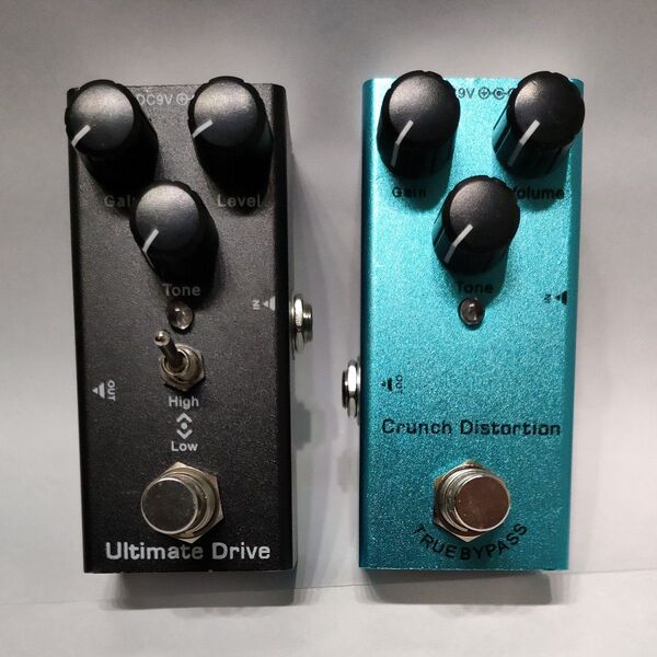 ギターエフェクター 2個セット Ultimate Drive Crunch Distortion