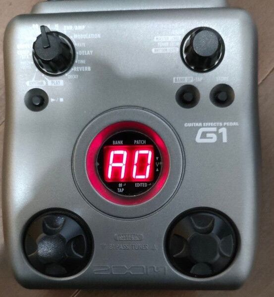 ZOOM G1 ギター マルチエフェクター