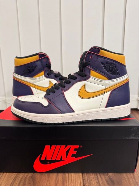 AIR JORDAN 1 HIGH OG ナイキ エアジョーダン1 LA to CHICAGO SB レイカーズ シカゴ