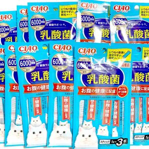 いなば チャオ CIAO 健康サポート 乳酸菌 (1g×3本)× 11個セット