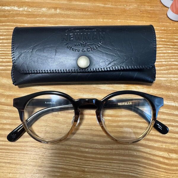 NEWMAN MARCEL 眼鏡 ボストン