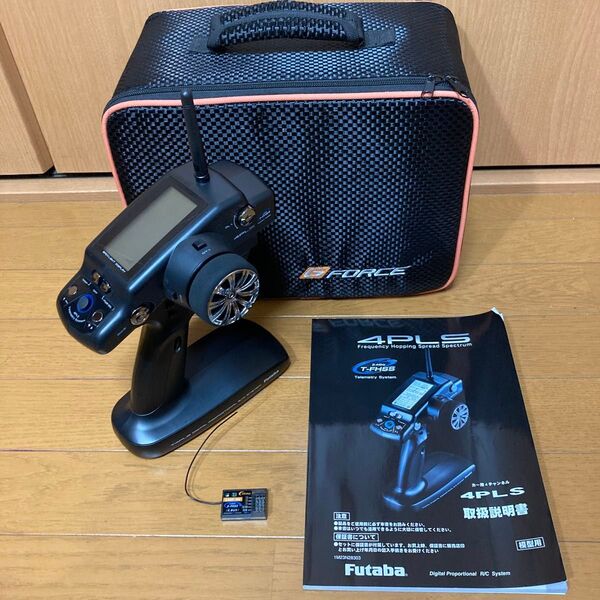 フタバ 4PLS 送信機 C4SF-HV受信機 説明書 G-FORCEプロポバッグ付き