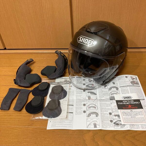 SHOEI J-Cruise ショウエイJ-クルーズ サイズL アンスラサイトメタリック 外装内装良好