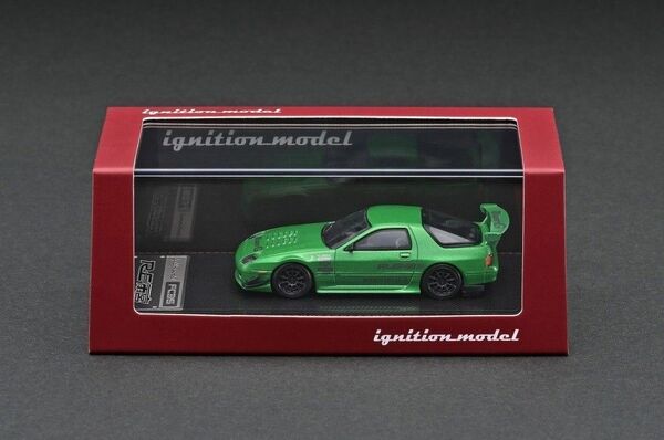イグニッションモデル ignition model 1/64 Mazda RX-7 (FC3S) RE雨宮仕様 グリーンメタリック