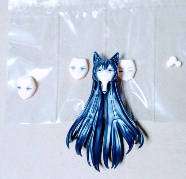未組立 ギルティプリンセス ラン 頭部 フェイスパーツ