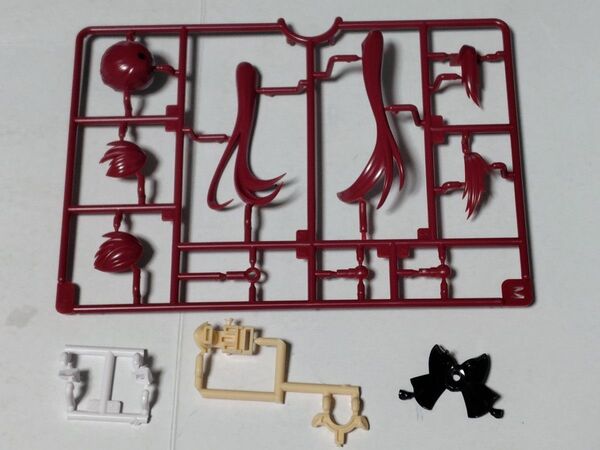 未組立 アルカナディア シャルメド 頭部 髪パーツ