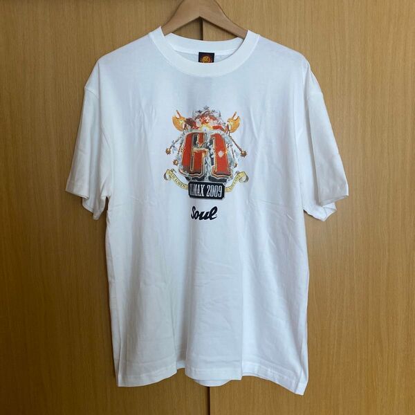 新日プリントTシャツ 白(検キン肉マン コアチョコ)
