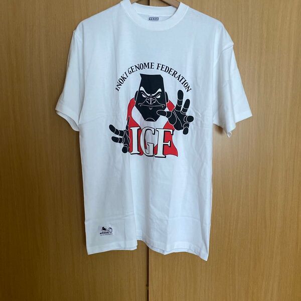 アントニオ猪木 公式プリントTシャツ 白(検キン肉マン 新日 コアチョコ)