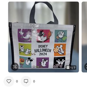 【おもちゃクーポン可】DISNEY HALLOWEEN 2024 お菓子バッグのみ限定お菓子は付きません(._.)バックのみの販売