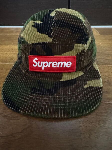 Supreme Camo Corduroy Camp Cap