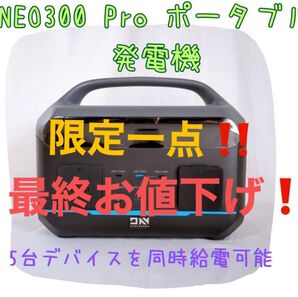 新品!!ポータブル電源 PSE認証済 299wh/600W 高速充電 同時充電可