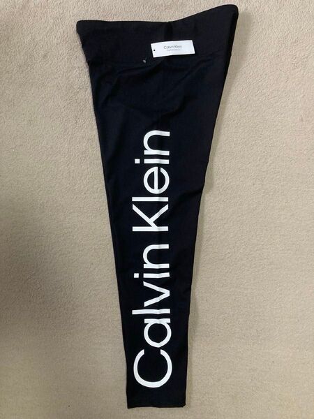 新品! カルバンクライン レディース レギンス スパッツ ブラック XLサイズ Calvin Klein タイツ ヨガ ピラティス