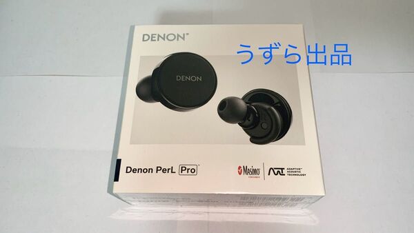 【新品未開封】DENON デノン PerL Pro AH-C15P ワイヤレスイヤホン ブラック AHC15PLBKEM