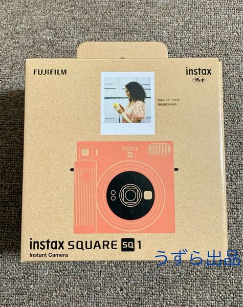 【新品】富士フイルム FUJIFILM instax SQUARE SQ1 テラコッタオレンジ チェキカメラ