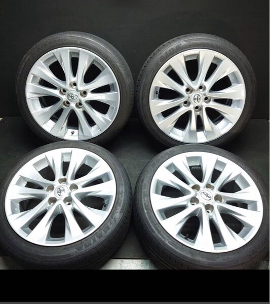 ★④★中古品★トヨタ 20アルファード純正ホイール 1本★215/45R18★PCD114.3/+45 5穴★クラウン ロイヤル★