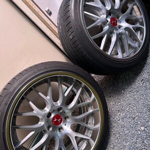 ★中古品①★weds マーベリック 709M★19インチ 1本★8.5J+28 9.5J+33 P.C.D 114.3 5穴★