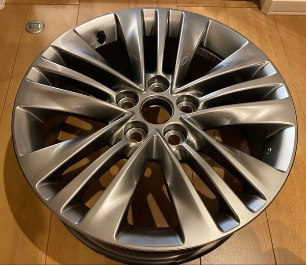 1本 ホイール 新車外し トヨタ 現行 40系 アルファード ヴェルファイア 18インチ 純正 アルミホイール
